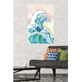 thumbnail image 2 of Watercolor Waves Wall Poster, 22.375" x 34", 2 of 4