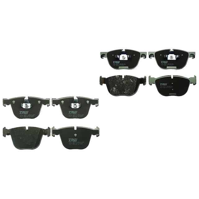Set de Balatas Bajos Metales X6 2008 A 2017 BMW TRW Kit Completo Delantero y Trasero