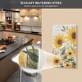 thumbnail image 5 of Yayeee Blank Wall Plate Cover 1-Gang 4.5"x2.7" Home Unused Decorative Outlet, Beige Sunflowers, 5 of 7