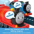 thumbnail image 3 of Tren de juguete motorizado Thomas & Friends Talking James durante más de 3 años, 3 of 6