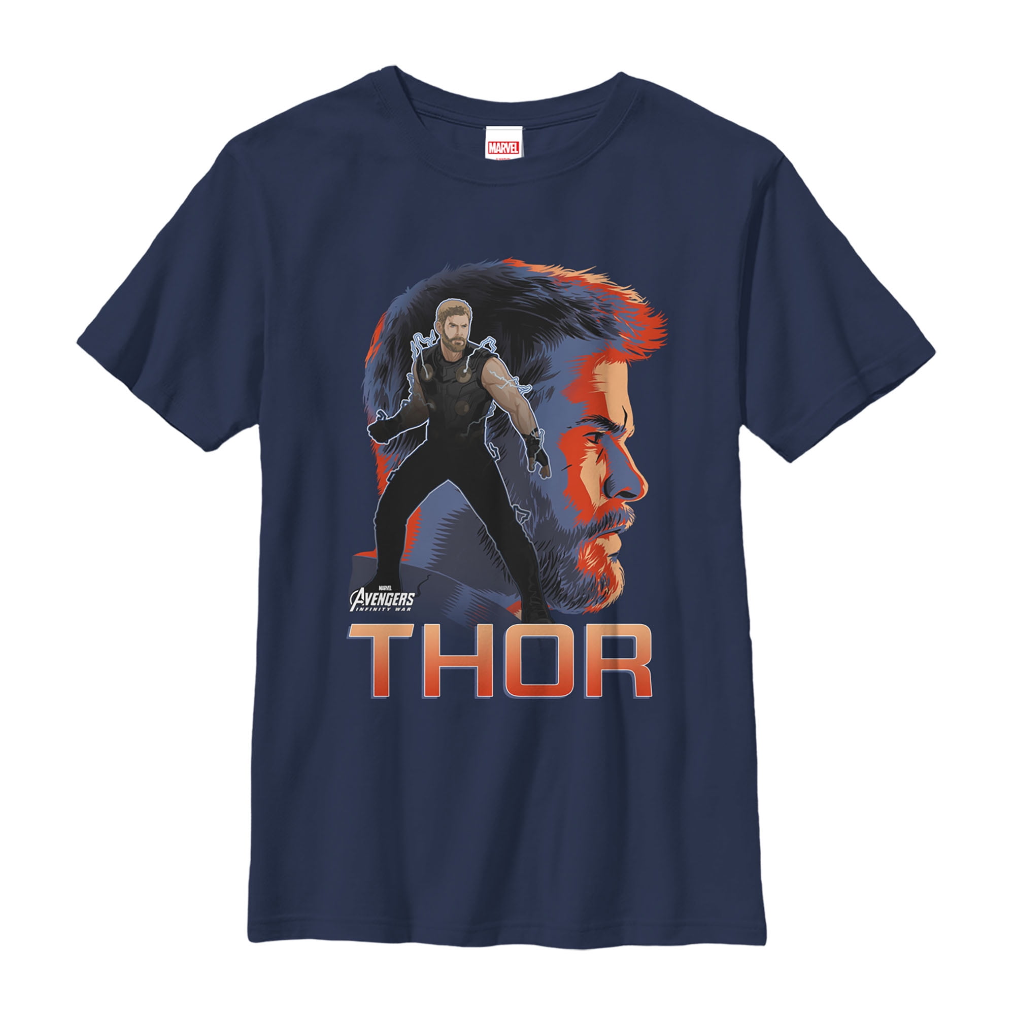 Marvel Boy S Marvel Avengers Infinity War Thor View Graphic Tee Navy Blue Medium Walmart Com Walmart Com Marvel Boy S Marvel Avengers Infinity War Thor View Graphic Tee Navy Blue Medium Walmart Com Walmart Com