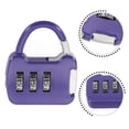 thumbnail image 4 of Color Password Padlock Cabinet Trolley Case Password Lock Backpack Fastener Lock, 4 of 9