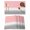 Pink, variant on Orange and Grey Ombre Placemats Set of 4 Gradient Gradual Color Place Mats Table Mats Kitchen Dining Home Outdoor Party Table Decoration