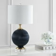thumbnail image 6 of JONATHAN Y Lucette 26.5" Glass/Crystal LED Table Lamp, Navy, JYL2074A, 6 of 8