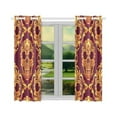 thumbnail image 4 of CADecor Sugar Skull Dia De Los Muertos Window Treatment Panel Curtains Window Curtain Kitchen Curtain,Two Piece 26x39 Inches, 4 of 4