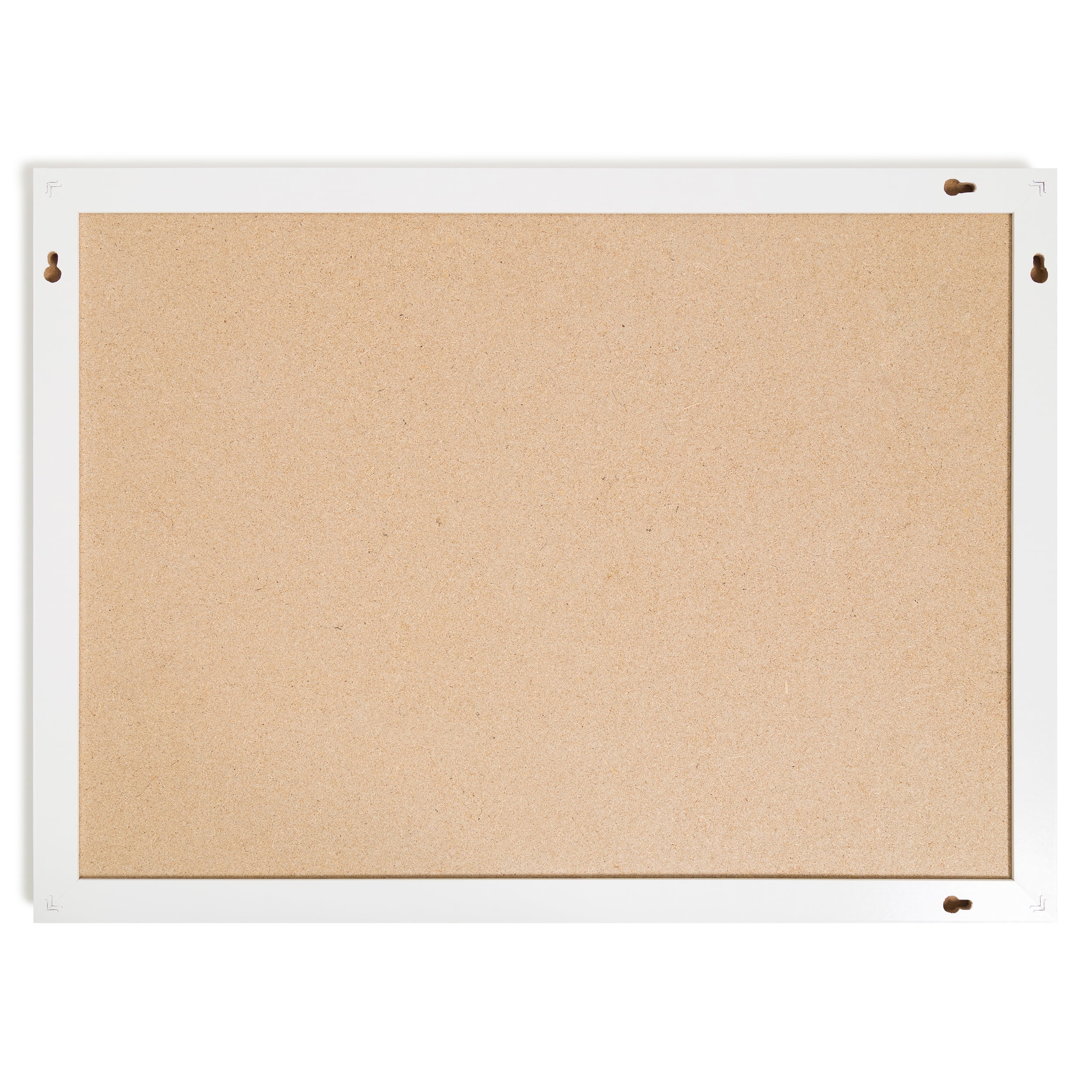 Colorfish Combination Board, Whiteboard, Cork Board, 17 x 23 in., White Decor Frame