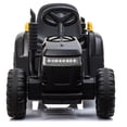 thumbnail image 5 of UWR-Nite 12V Battery-Powered Toy Tractor with Trailer and 35W Dual Motors, 3-Gear-Shift Ground Loader Ride On with LED Lights and USB & Bluetooth Audio Functions, 5 of 9
