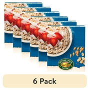 (6 pack) Nature's Path Organic Oatmeal, Flax Plus Instant, 14oz Box