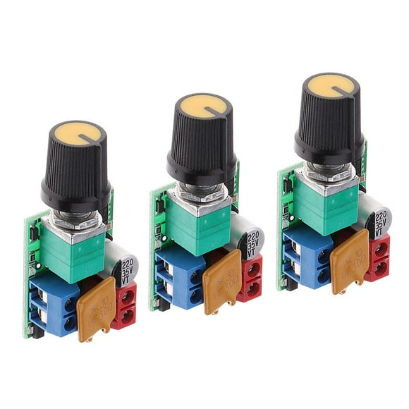 3 piezas motor DC PWM Mini controlador LED atenuador parte electrónica