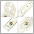 thumbnail image 4 of KAKOWELY 6 Pcs Support de Rail de Rideau Code de Montage Accessoires de Fixation de Rideau Maison 4.53"X1.77"X1.46 Pouces, 4 of 5