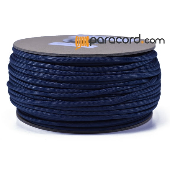 Bored Paracord Brand 550 Type III Paracord - FS Navy - 250 Feet Spool