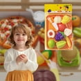 thumbnail image 4 of KOYPTL Pretend Play Kitchen Food For Toddlers1-3,Play Kitchen Toy Accessories Set With Knives Cutting Board Plates Cuttable Fruits And Vegetables,Birthday Christmas Gift For Kids Boys Girls 3 4 5+, 4 of 5