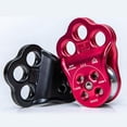 thumbnail image 4 of Rodamiento de bolas de polea Baoblaze equipo de único para transporte de cuerda de 13mm rojo micro polea, 4 of 6
