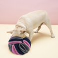 thumbnail image 2 of Alimentador de dispensación lenta plegable de moda, juguetes portátiles para entrenamiento de gatos, juguetes para mascotas, juguetes de rompecabezas - gris azul rosa Sunnimix bola de rapé, 2 of 7