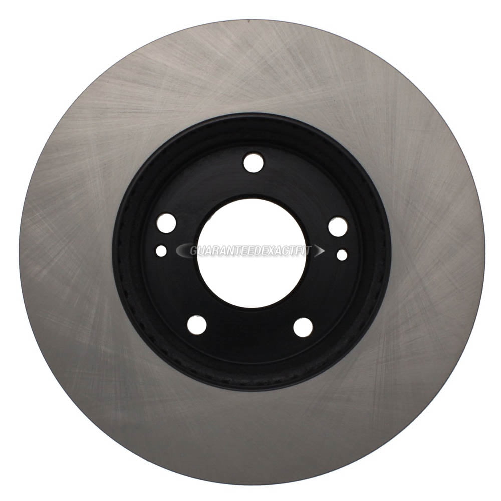 Centric Parts Disc Brake Rotor P/N:120.50022 Fits select: 2019-2020 KIA RIO, 2007-2010 KIA RONDO