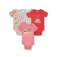thumbnail image 2 of Koala Baby Baby Girls' 4-Pack Ice Cream Bodysuits Color: pink Size: 9 - 12 months, 2 of 3