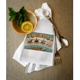thumbnail image 2 of Chicago, Illinois, Four Stars (100% Cotton Tea Towel, Decorative Hand Towel, Kitchen and Home), 2 of 3