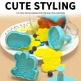 thumbnail image 4 of TERGAYEE Easter Cookie Cutters,3D Bunny Sugar Cookie Pie Crust Cutters Easter Eggs Bunny Cookie Cutter Mold Embossed for Kitchen Baking Tools, 4 of 6