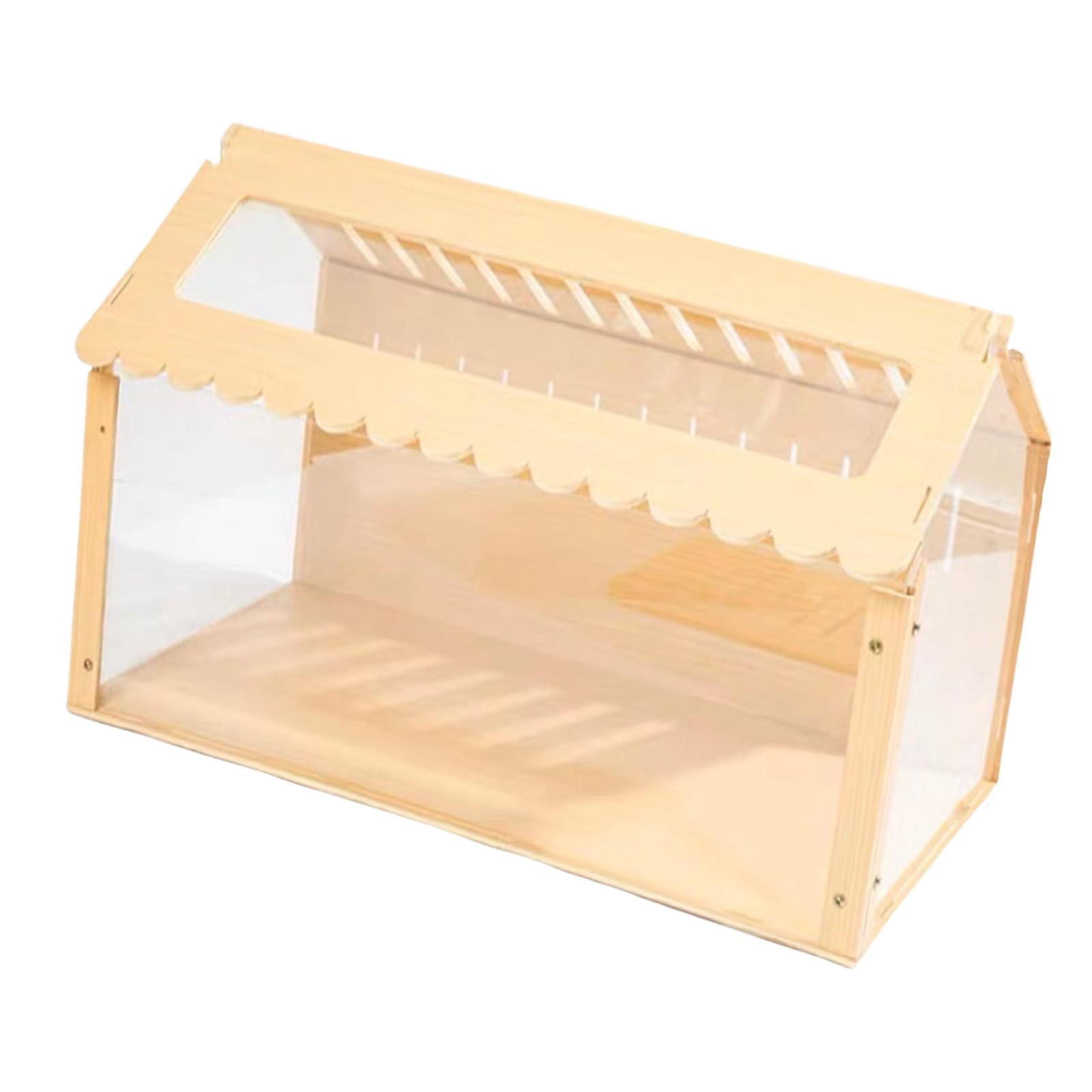 Hamster Cage Exercise Toy Nesting Habitat for Gerbils Rutin Chicken Hideaway 60x32x38CM