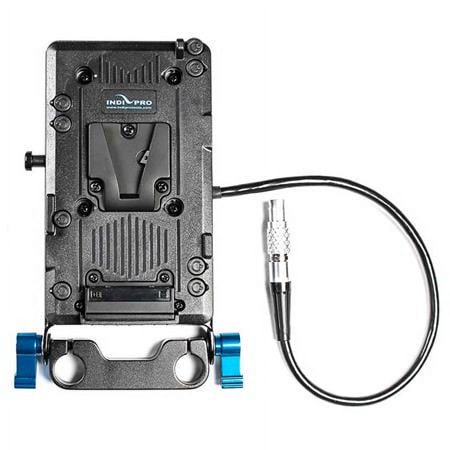 UPC: 0651748820124 | V-Mount Plate to 12  LEMO Cable with 15mm Rod System for Canon C300 Mark II Camera