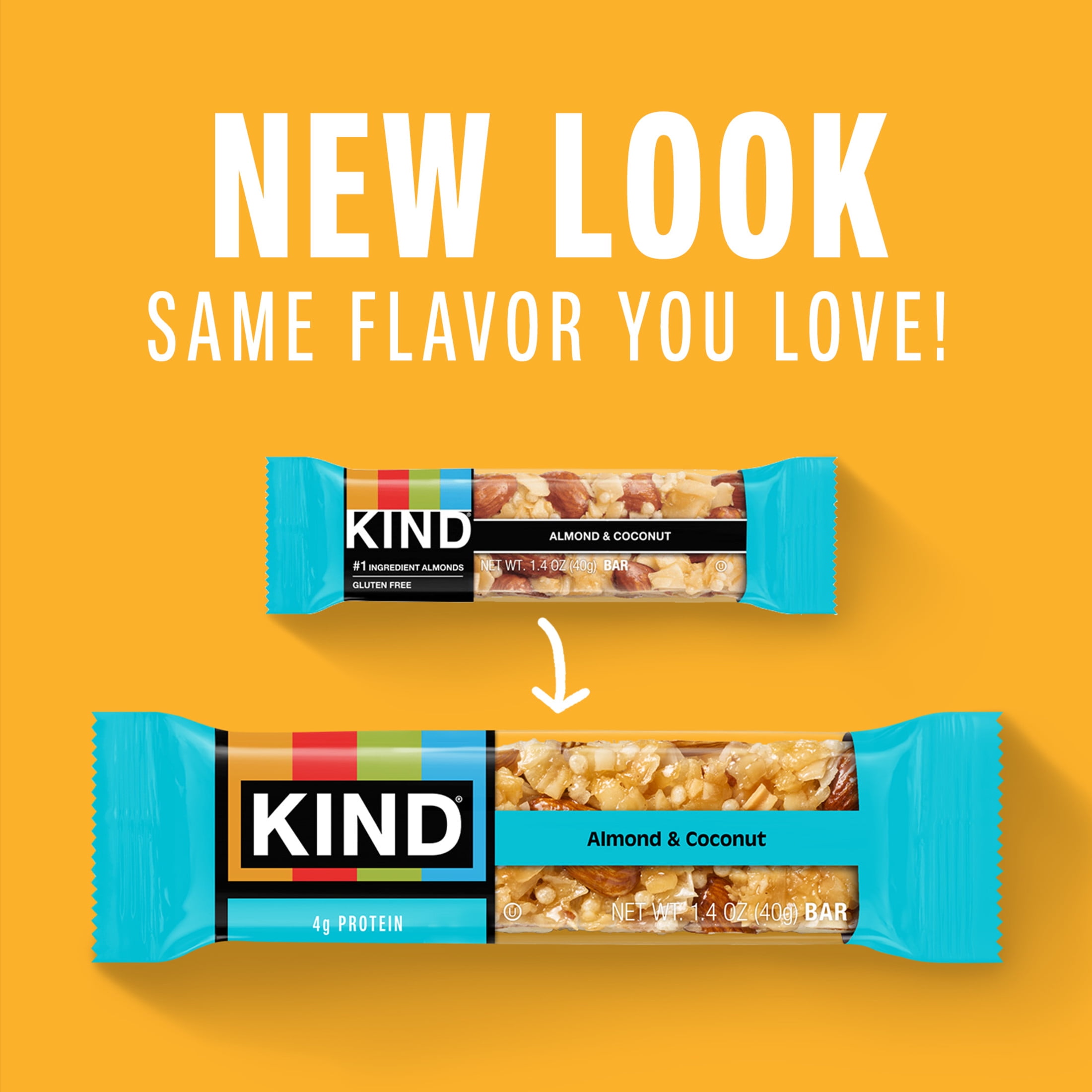 (6 pack) KIND Nut Bars, Almond & Coconut, 1.4 oz, 1 Count