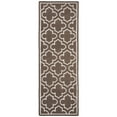 thumbnail image 5 of SAFAVIEH Dhurries Walter Geometric Area Rug, Brown/Ivory, 4' x 6', 5 of 10