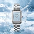 thumbnail image 3 of SKMEI Watches for Women Small Stainless Steel Waterproof Ladies Watch Casual Fashion Simple Square Female Quartz Wristwatch, 3 of 5