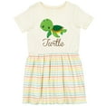 thumbnail image 3 of Inktastic Little Turtle Girls Toddler Dress, 3 of 5