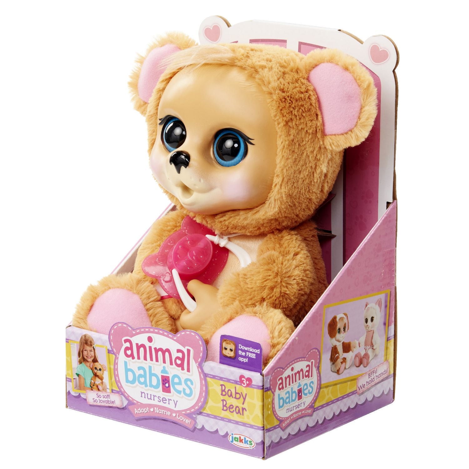 Jouet en peluche de base ours Nursery d'Animal Babies
