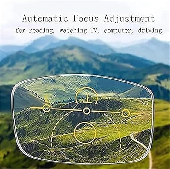 Geteyecare Pro Glasses, Self Adjusting Glasses Auto Focus, Intelligent Dual Focus Glasses for Women Men