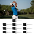 thumbnail image 4 of 10pcs Golf Tees Brush Type, Low Resistance More Distance Consistent Height Plastic Tees for Golf Driver Training, 4 of 7
