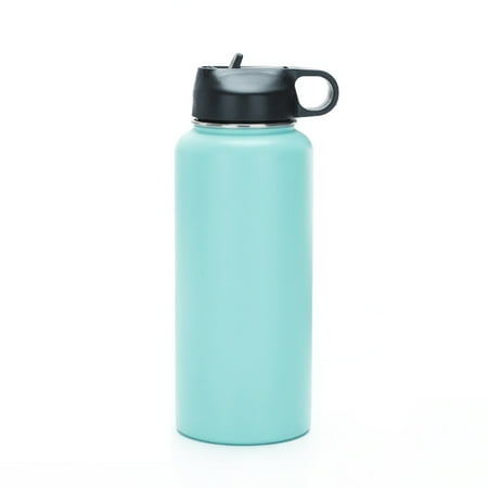 

Stainless Steel Water Bottle with Handles and Straw Reusable Vacuum Insulated Bottle for Sports School Supply 32oz