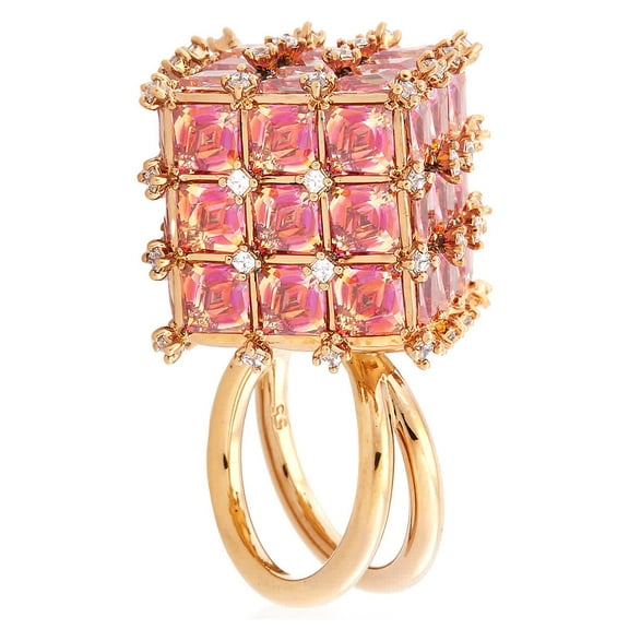 Swarovski Curiosa Cocktail Ring, Size 6.75