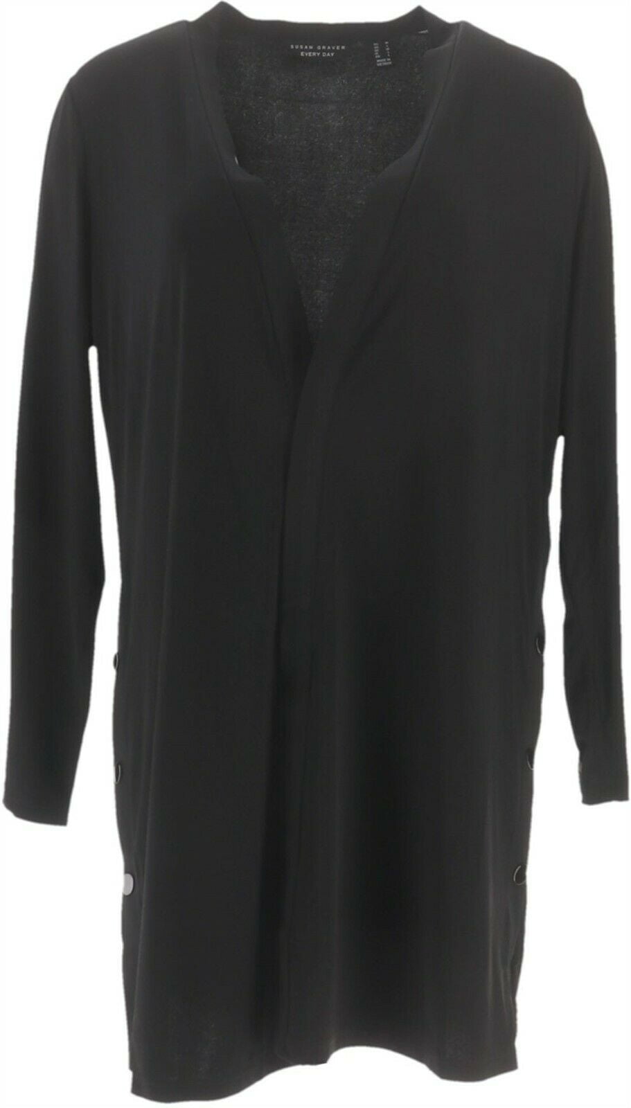 susan graver liquid knit duster