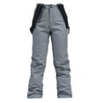 thumbnail image 2 of TUWABEII Men's And Women's Snow Pants Single-board Double-board Windproof and Warmth Thickened Ski, 2 of 8