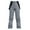 Gray, variant on Miluxas Men Snow Bibs Women Baggy Ski Pants Snowboard Overall Insulated Waterproof Windproof Warm Winter Gray