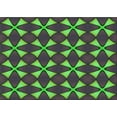 thumbnail image 1 of Ahgly Company Indoor Rectangle Patterned Green Apple Green Area Rugs, 7' x 10', 1 of 6