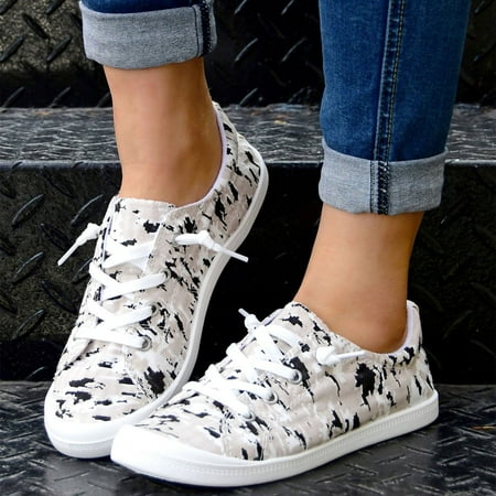 

eczipvz Women Shoes Womens High Top Sneakers Fashion PU Leather Sneaker Ankle Booties