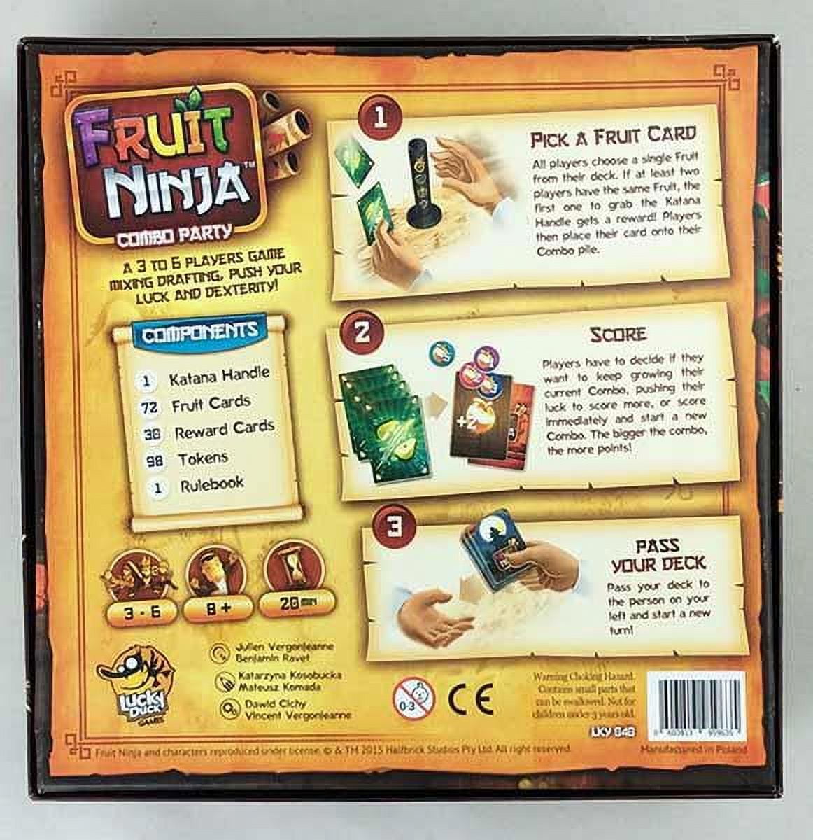 Fruit Ninja: Combo Party Game Review — Meeple Mountain