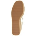 thumbnail image 4 of Kenneth Cole New York Womens Shelby Metallic Ankle Strap Espadrilles, 4 of 4