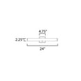 thumbnail image 3 of Maxim Lighting - Rail - 16W 1 LED CCT Selectable Bath Vanity-4.75 Inches Tall, 3 of 4