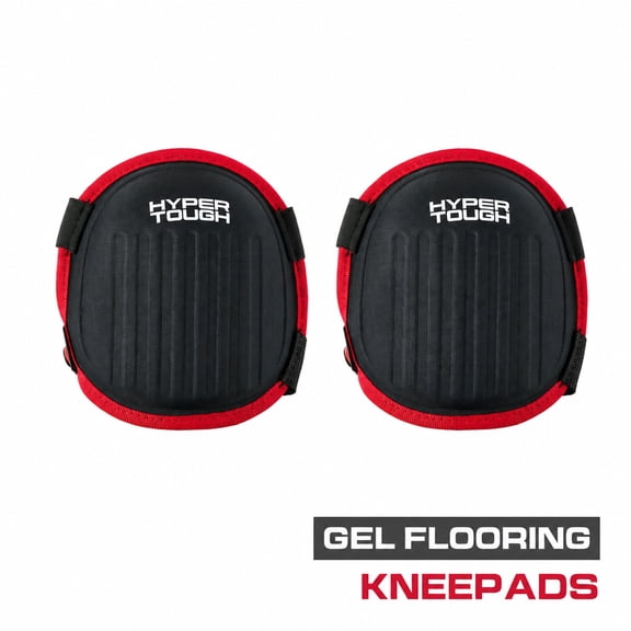 Hyper Tough Gel-Pro Flooring Knee Pads, 2 Pack