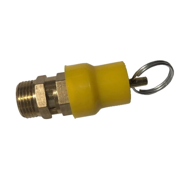 Regulador de Liberación de Válvula de Seguridad de Tubería de Compresor de Aire BSP de 3/8 "Cobre Yotijar Válvula de seguridad del compresor de aire