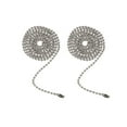thumbnail image 2 of Aspen Creative 21303-2, 3 Feet Beaded Pull Chain with Connector in Oil Rubbed Bronze, 2 Pack, 2 of 3