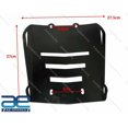 thumbnail image 2 of For Royal Enfield Meteor 350 Luggage Carrier Rack Plate Steel Black, 2 of 3