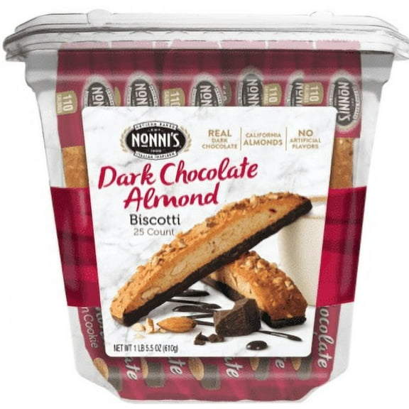 Dark Chocolate Almond Biscotti