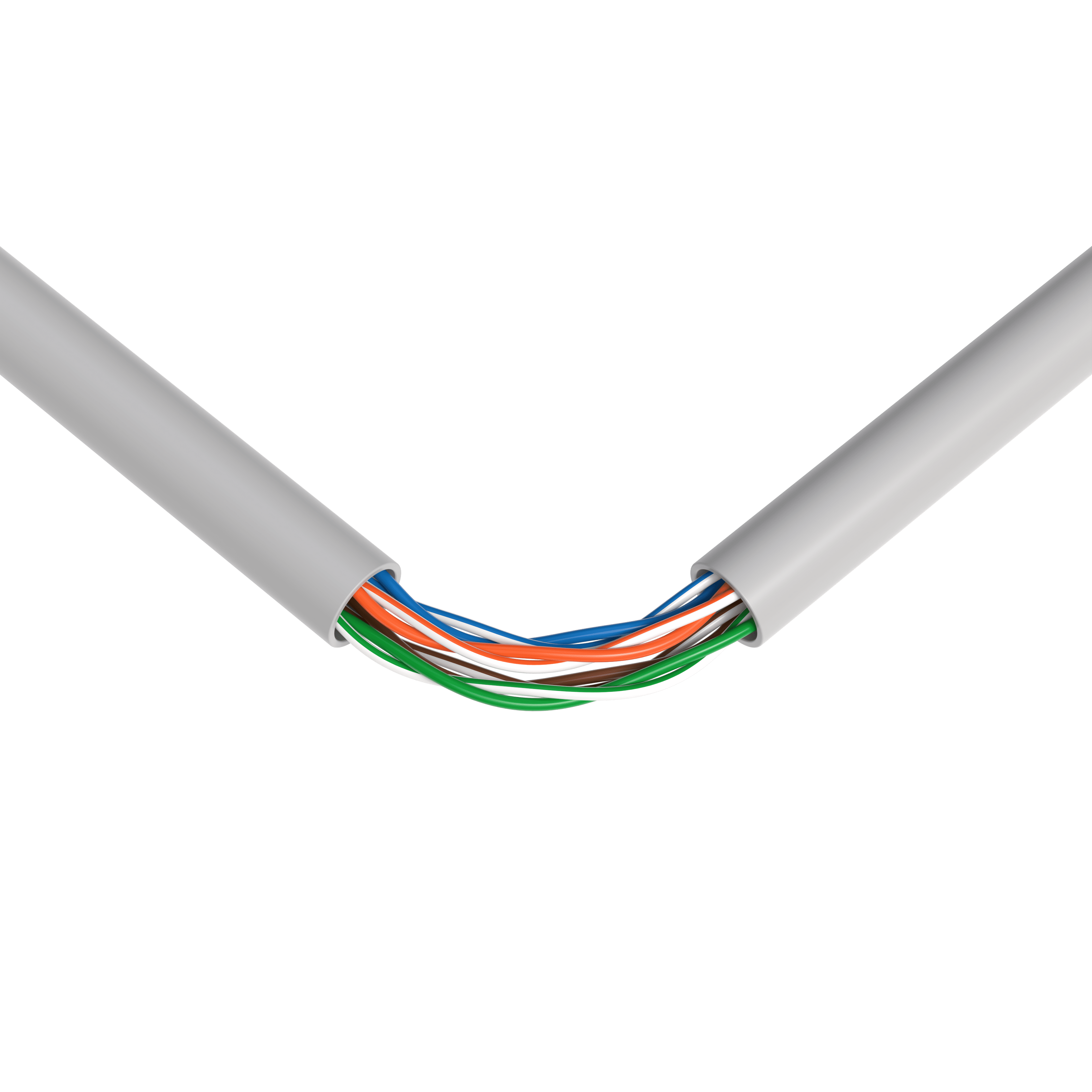 Cables Direct Online 500ft Cat5e Ethernet Cable – 24AWG Solid CCA, UTP, Unshielded, 350MHz, LAN Network Wire, Pull Box, RJ45 Compatible, Indoor Use, High-Speed Internet, Gray