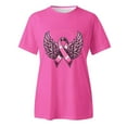 thumbnail image 3 of T-Shirt à Manches Courtes Col Rond Imprimé Graphique pour Tenues d'Été Décontractées pour Festivals et Fêtes, 3 of 3