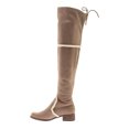 thumbnail image 4 of Charles by Charles David Women's GUNTER Slouch Boot DARK TAUPE,8, 4 of 6