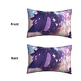 thumbnail image 2 of Gengar Throw Pillow Zipper Covers Graphic Pillowcase Case Decorative Bedding Bedroom Decoration 20 x 30 inch, 2 of 3